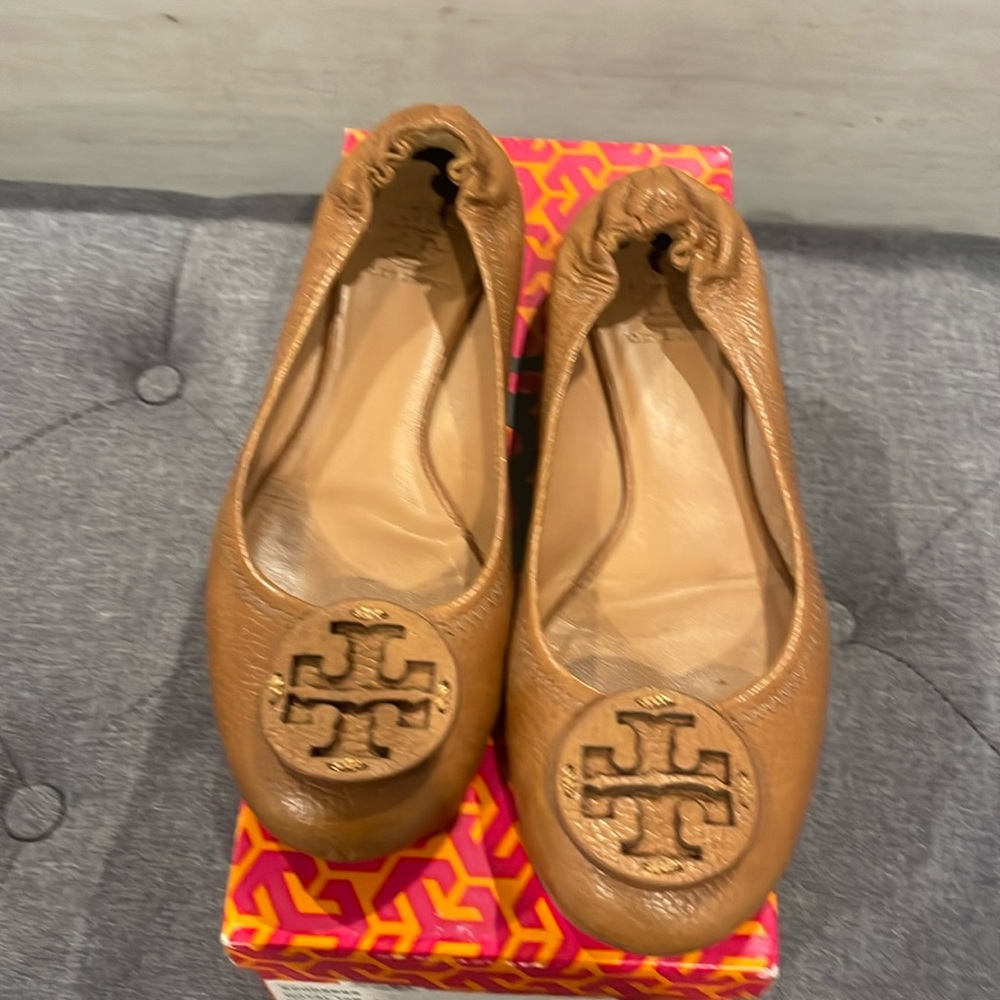 Tory Burch flats royal Tan